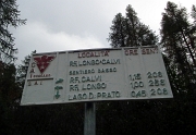 77 che ci porta al Lago del Prato...